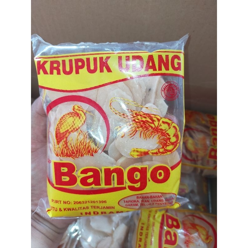 

Kerupuk Udang Asli Cap BANGO Ukuran Sedang Khas Kota Indramayu