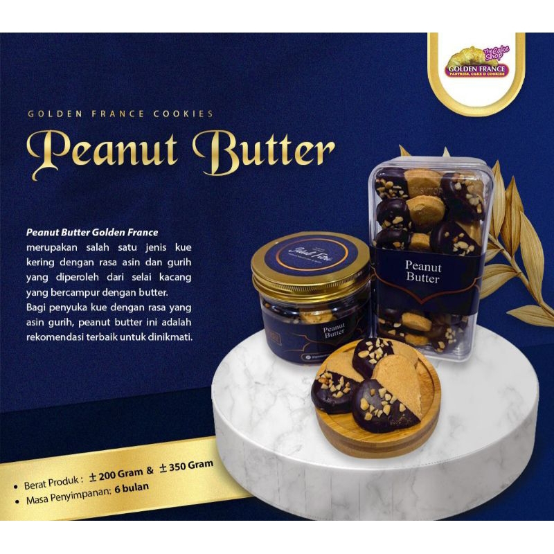 

PEANUT BUTTER PREMIUM KUE KERING COOKIES LEBARAN