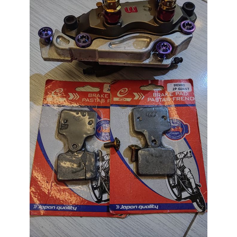 Kaliper Depan Brembo 4p 2pin Grade A Thailand Brown