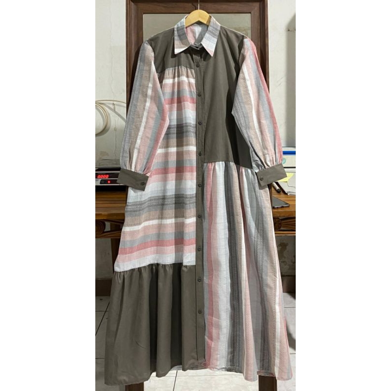 Athaya.ori ||gamis busui ||bahan katun triset ||all size