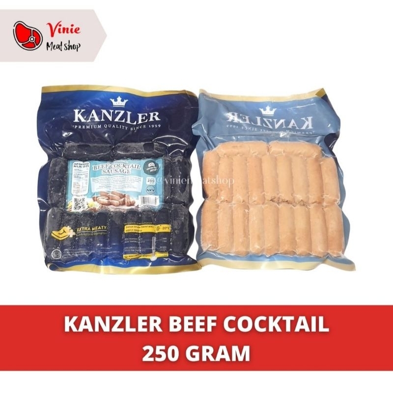 

Kanzler Beef Cocktail Sosis 250 gram Enak Murah