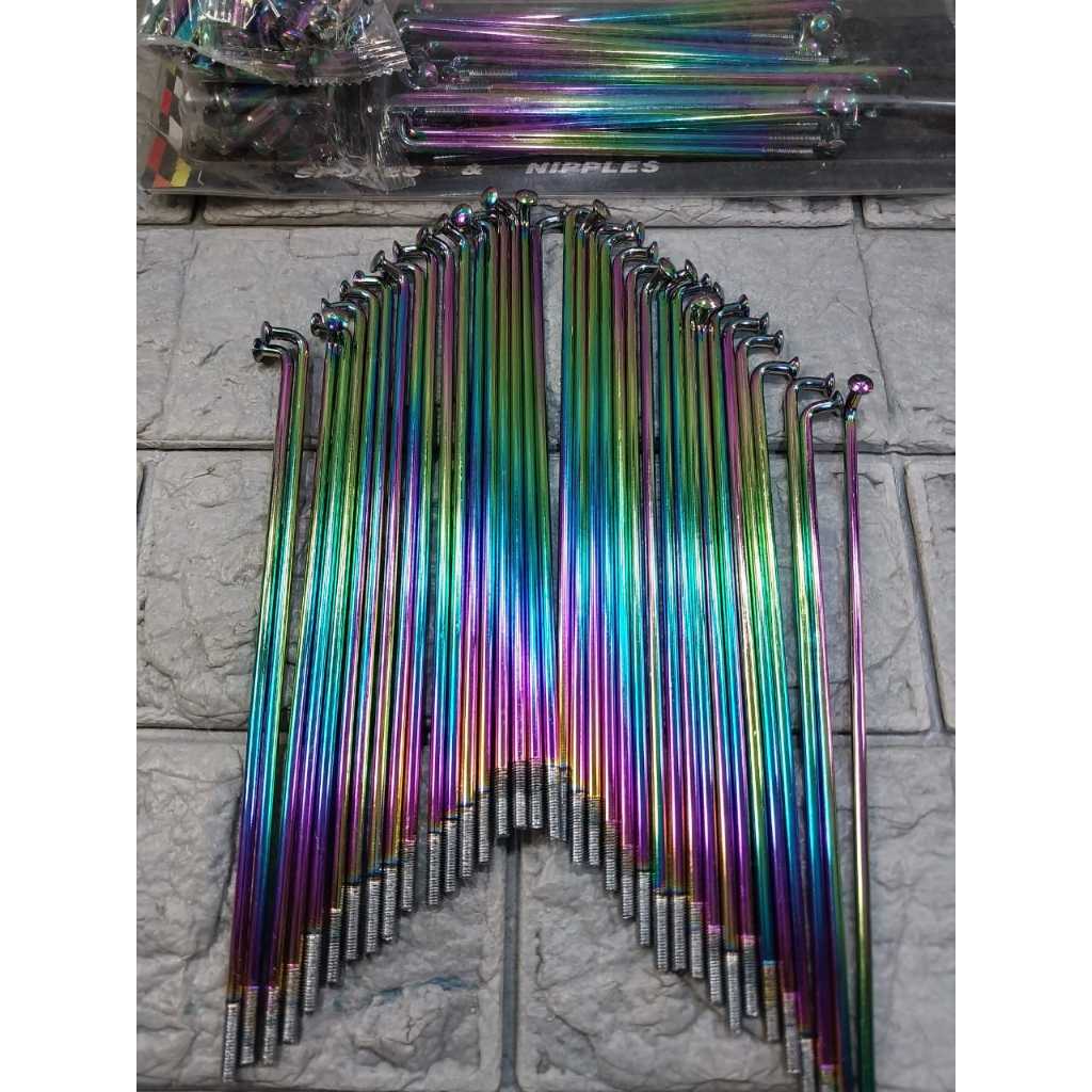 Jari jari Pelangi Sepasang/Harga Set Khusus Velg Ring 17 Lingkaran Veleg 17 Original Pelangi