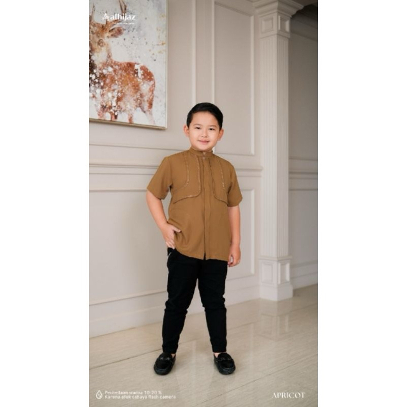 jual murah koko alhijaz ukuran xxl warna apricot 89.000 aja. harga asli bisa dilihat di alhijaz offi