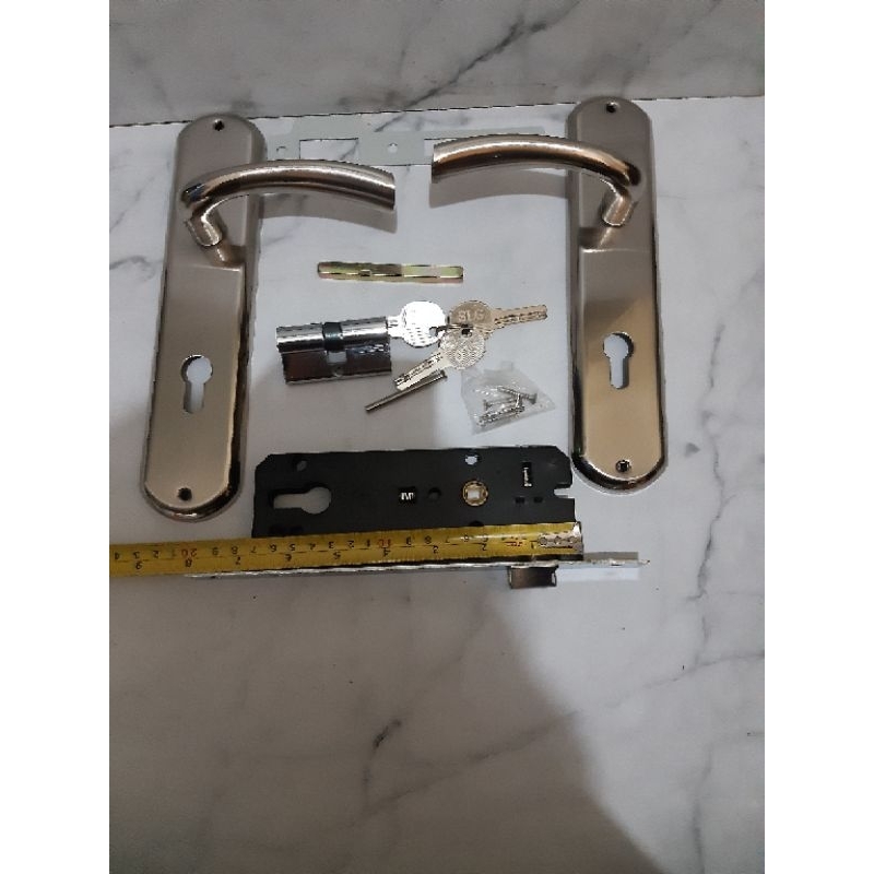 Kunci Pintu ELBRUS besar gagang pintu silinder besar handle