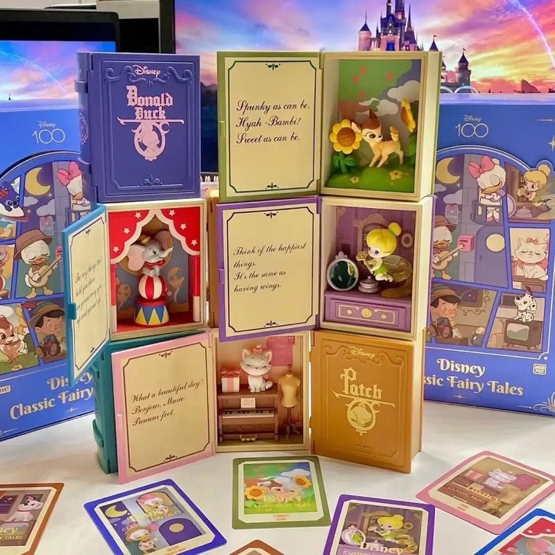 Pop Mart Disney 100 Disney Classic Fairy Tales Blind Box