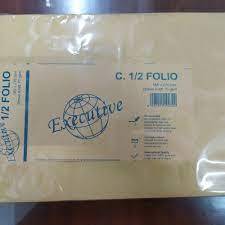 

AMPLOP COKLAT SETENGAH FOLIO 185 X 270 MM (isi 100)