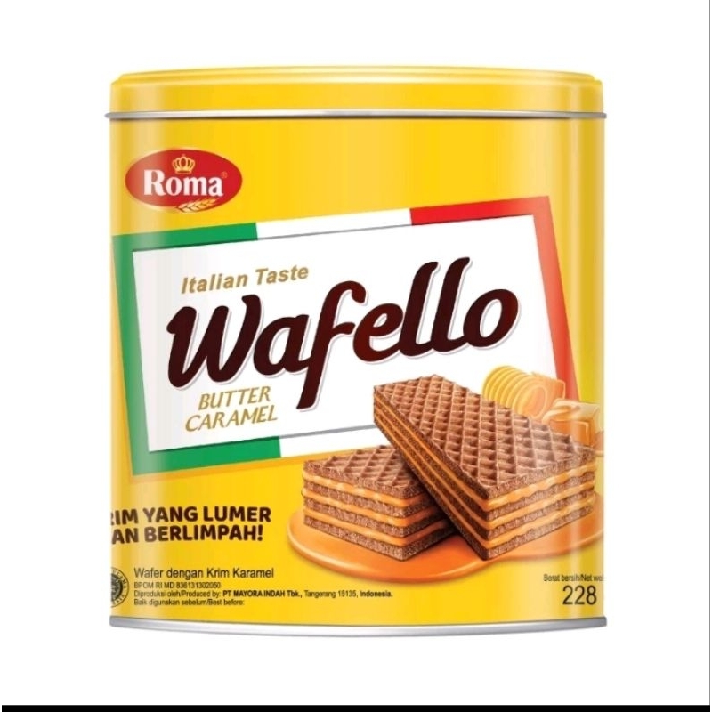 

wafello wafer karamel 228g