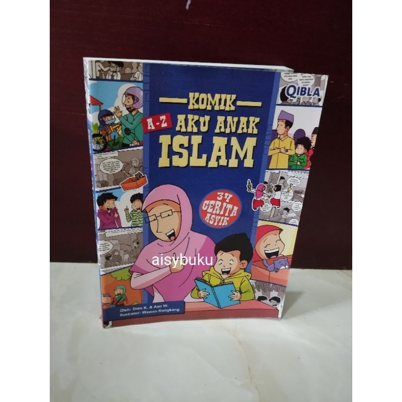 exdisplay Komik Qibla A-Z aku anak islam Dian Kristiani