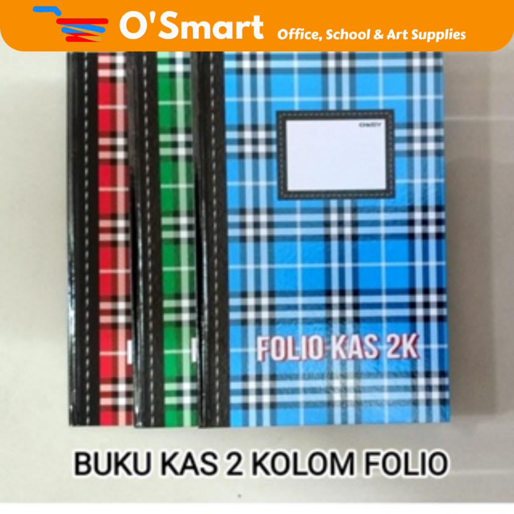 

Okey buku hard cover folio kas 2 kolom isi 100