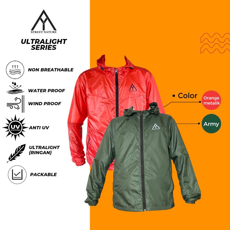 Jaket running Ultralight