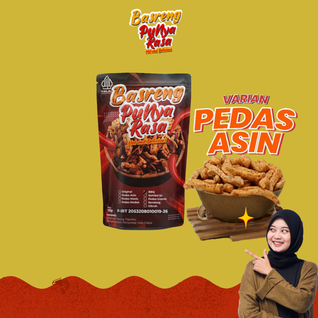 

Basreng Punya Rasa Pedas Asin Snack Pedas Cemilan Praktis