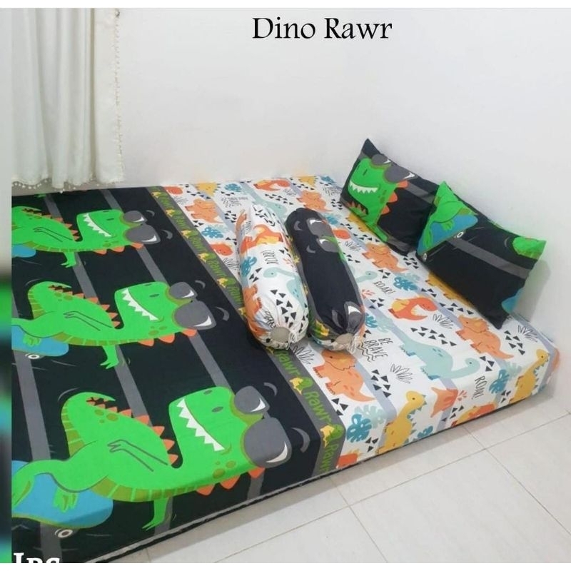PROMO COD sprei motif terbaru karakter anak lucu ukuran 120x200 tinggi 30 cm