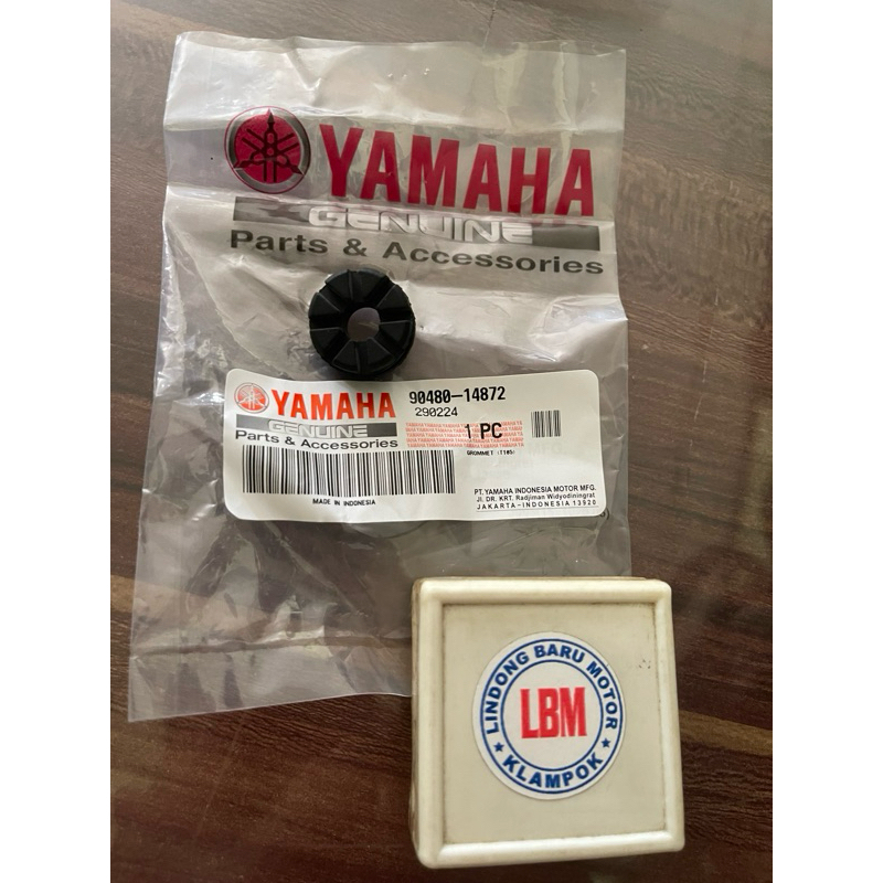 GROMMET 90480-14872 KARET PENGAIT JOK 1S7 5LM JUPITER Z MX PART ORIGINAL YAMAHA