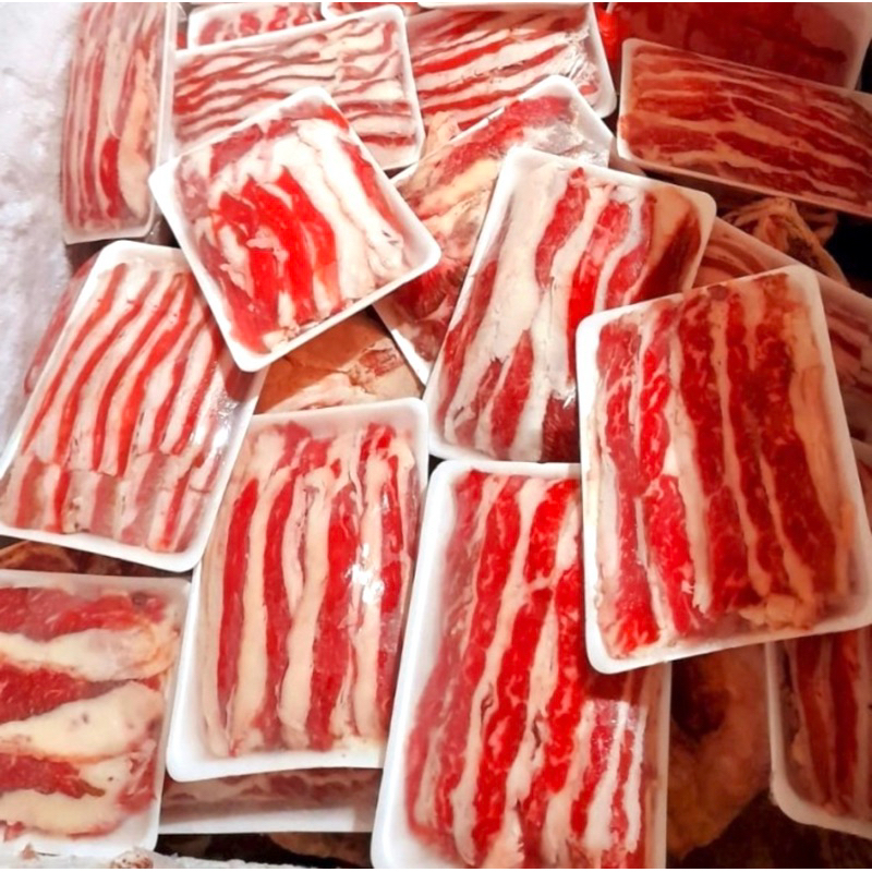 

Shortplate slice beef 500gr