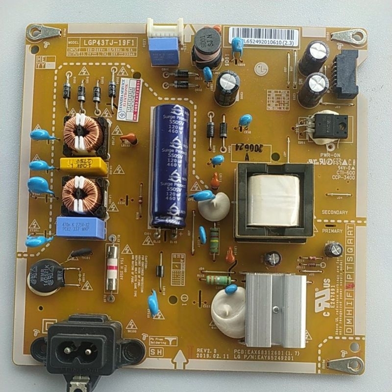 PSU lg 43lm5500pta - power supply lg 43lm5500pta - regulator 43lm5500pta - PSU lg 43lm5500 - power s