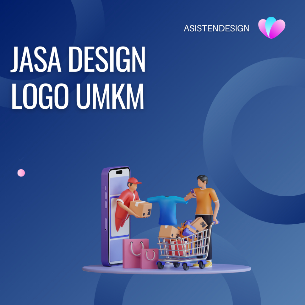 JASA DESIGN LOGO OLSHOP/UMKM/STIKER