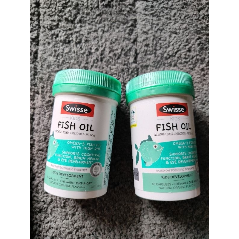 Swisse Kids Fish Oil 60 Capsules