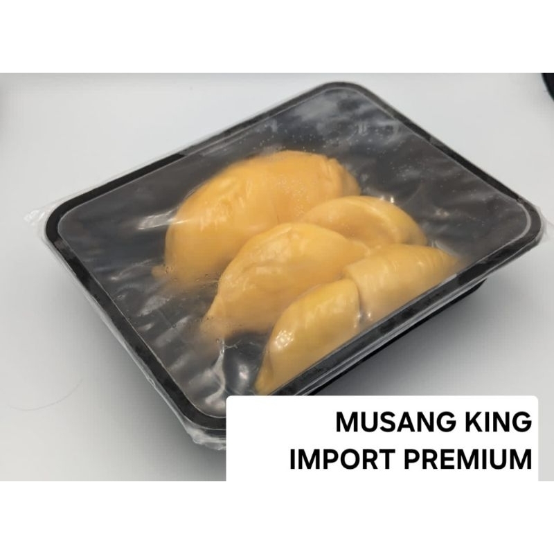 

LEGIT*READY : DURIAN MUSANG KING MALAYSIA ASLI FROZEN 400++ gr