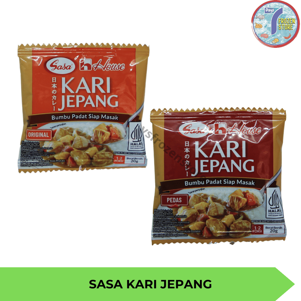 

Sasa Bumbu Kari Jepang Siap Masak