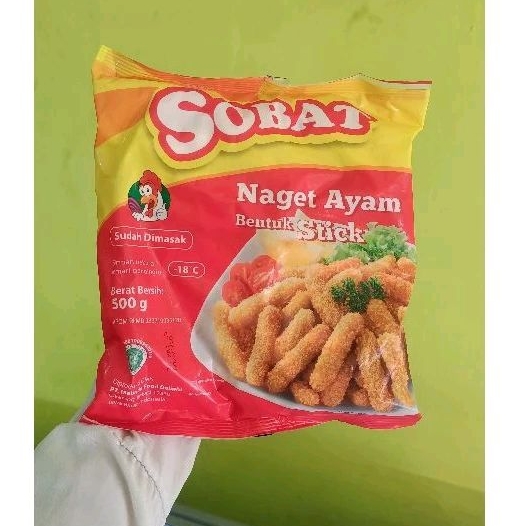 

SOBAT NUGET AYAM/NUGET STICK 500gr | PADANG FROZEN |