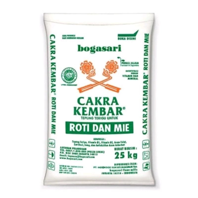 

Terigu cakra kembar repack 1 kg terigu protein tinggi cakra kembar karungan