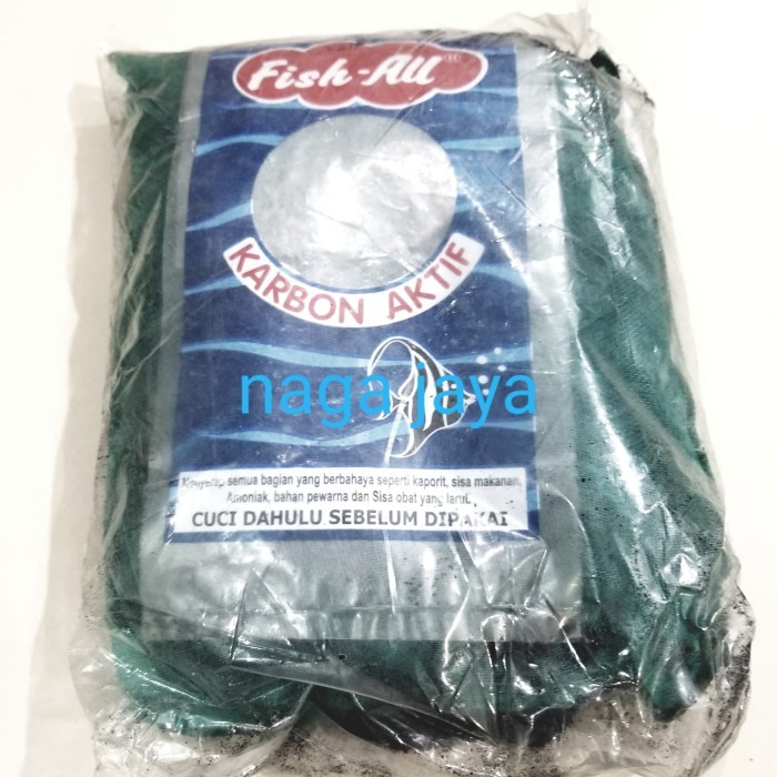 karbon arang aktif 1kg fishh all media filter carbon active 1kg