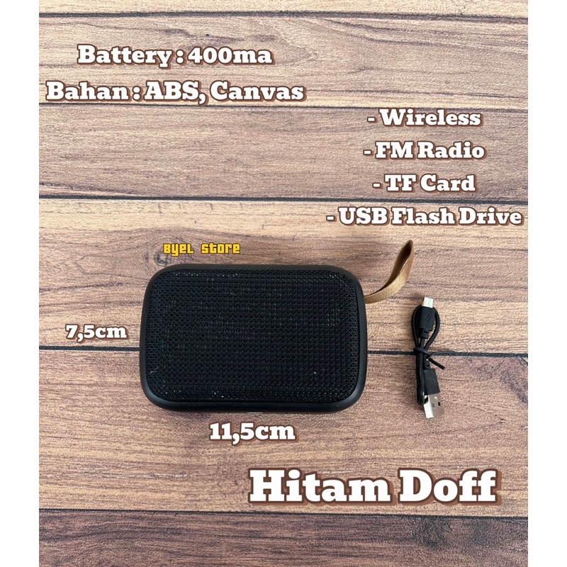 Mini Speaker Bluetooth MP3 Wireless FM Radio