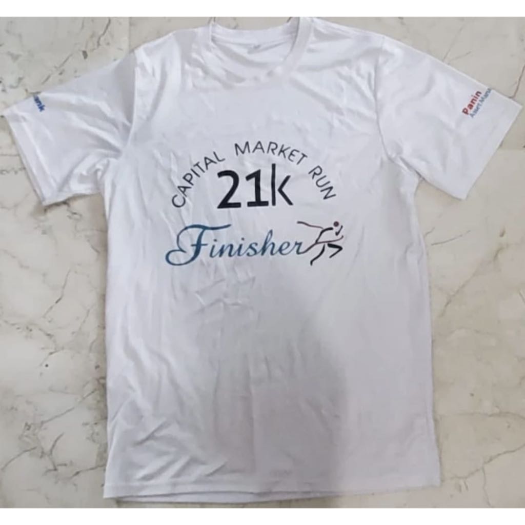Finisher Tee Capital Market Run Men Size S