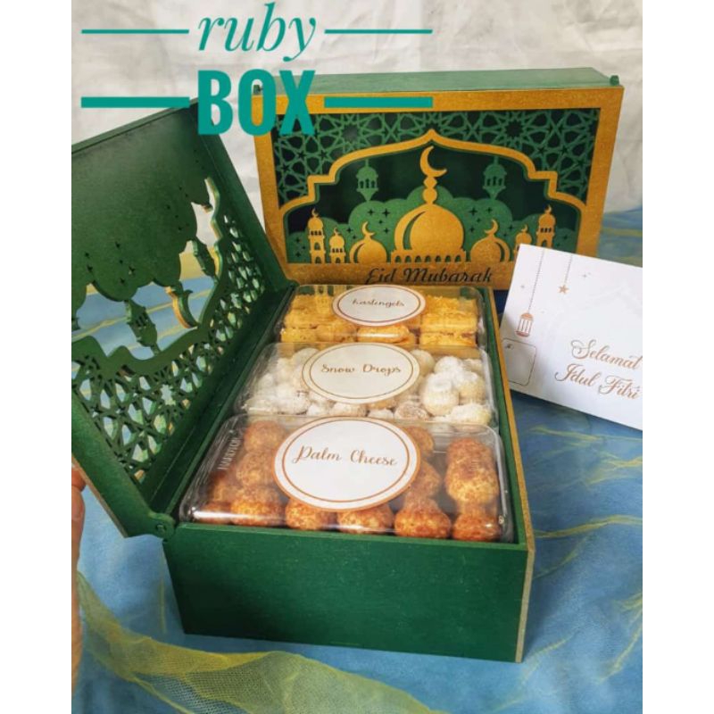 

hampers parcel lebaran box cantik mewah
