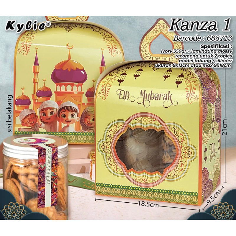 

Kotak box dus packaging hampers idul fitri lebaran eid mubarak