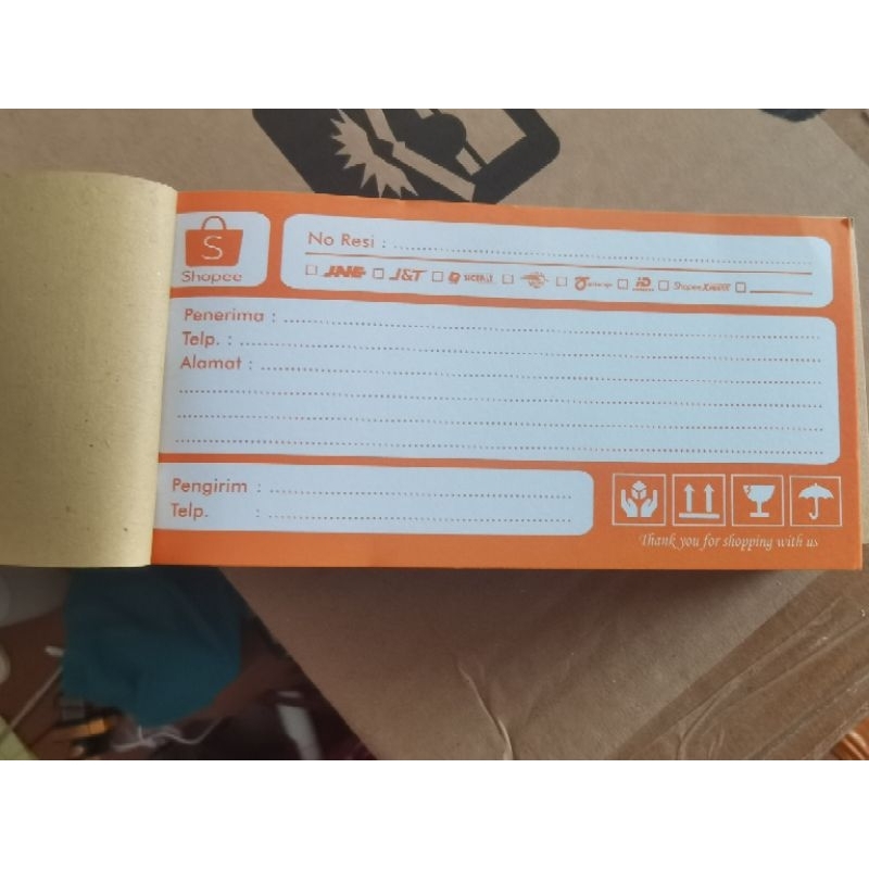 

Label Pengiriman Shopee isi 100 lembar / Label Pengiriman Shopee Murah