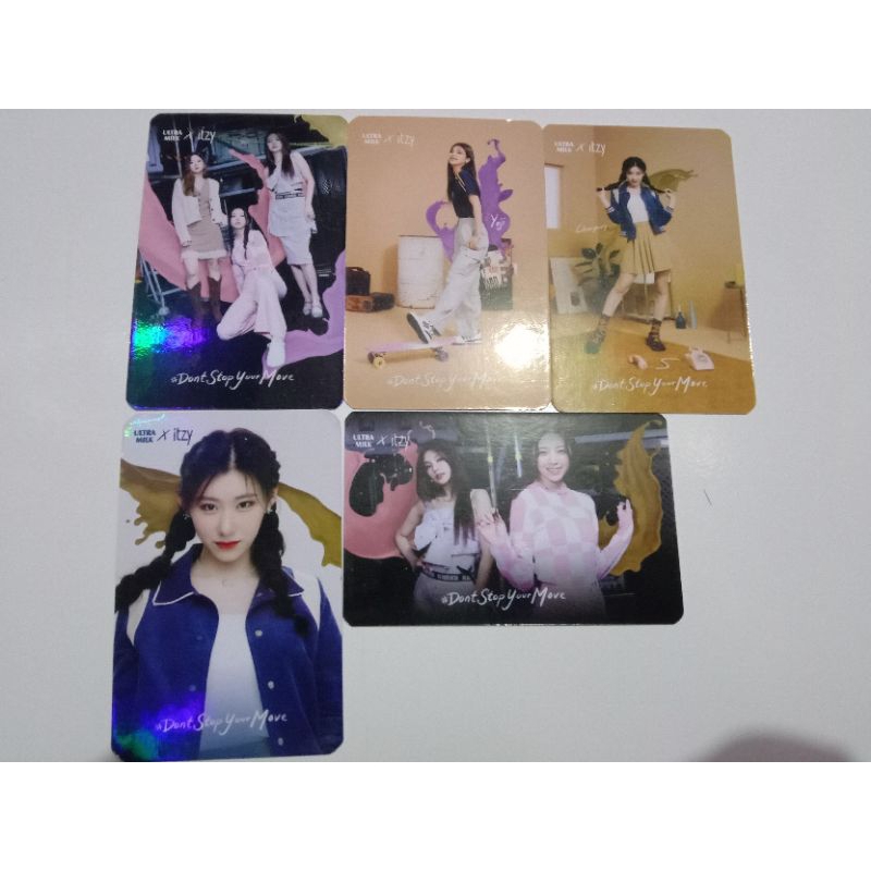 

photocard itzy x ultra
