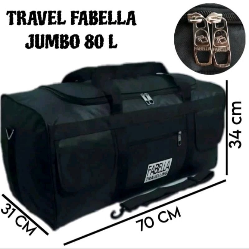 TAS TRAVEL BAG TAS MUDIK JUMBO 80 LITER
