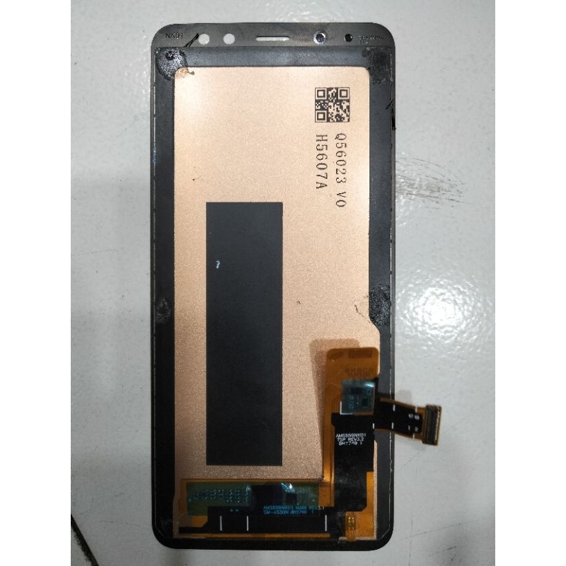 lcd bekas ori Samsung a8 2018