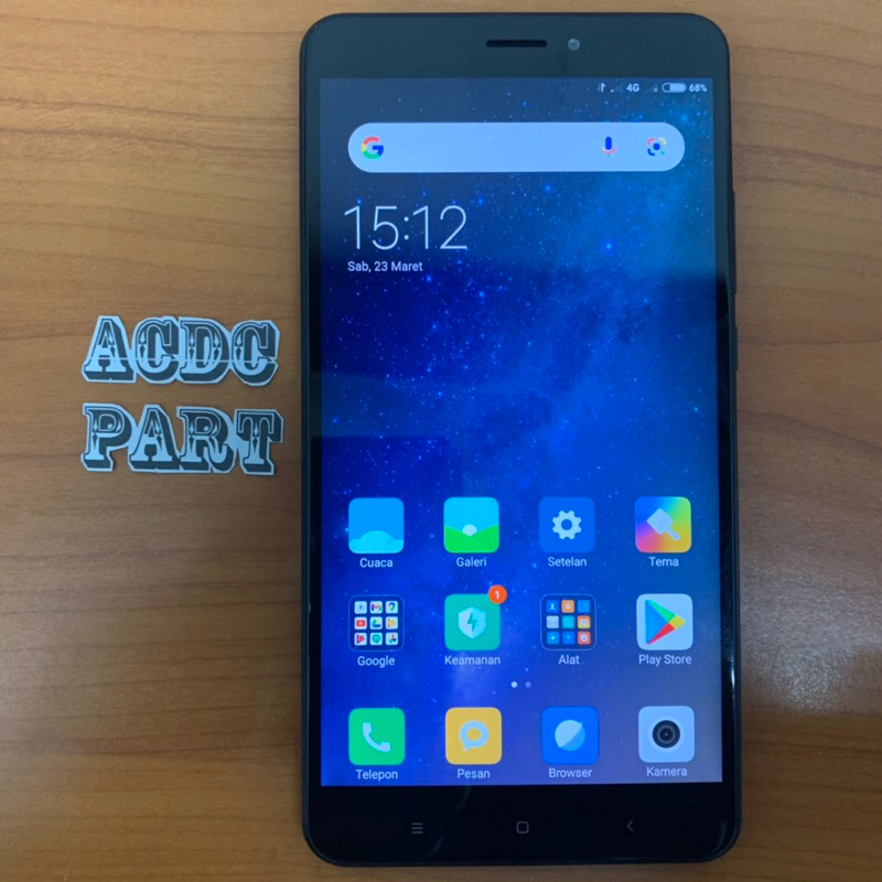 Hp Second MiMax 2 4/64GB Black Tidak Bergaransi