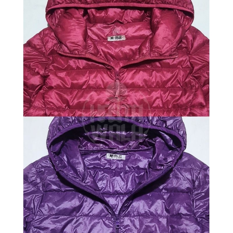 Jaket Bulu Angsa LATIV NOBRAND size M Bulang UL Hoodie Ultralight Down Outdoor Gunung Motor Winter n