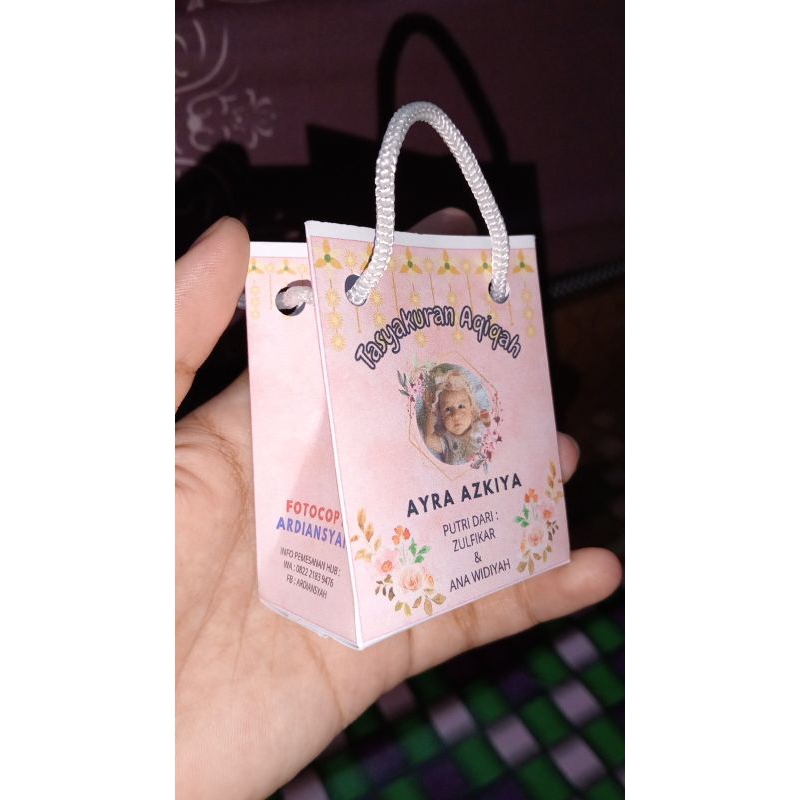 

Paper Bag Telur Tasyakuran Aqiqah Pink