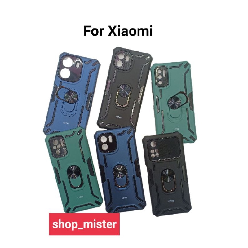UME Urban Case Hardcase Armour Redmi 12 4G 12C 13 4G 13C Redmi 10 4G 10C 9C A1 A2 Mi 13T POCO M3 Pro
