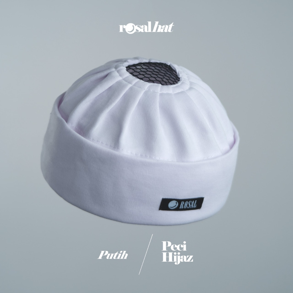 PECI HIJAZ ROSAL Atas Jaring Modifikasi Peci Lipat Mesir