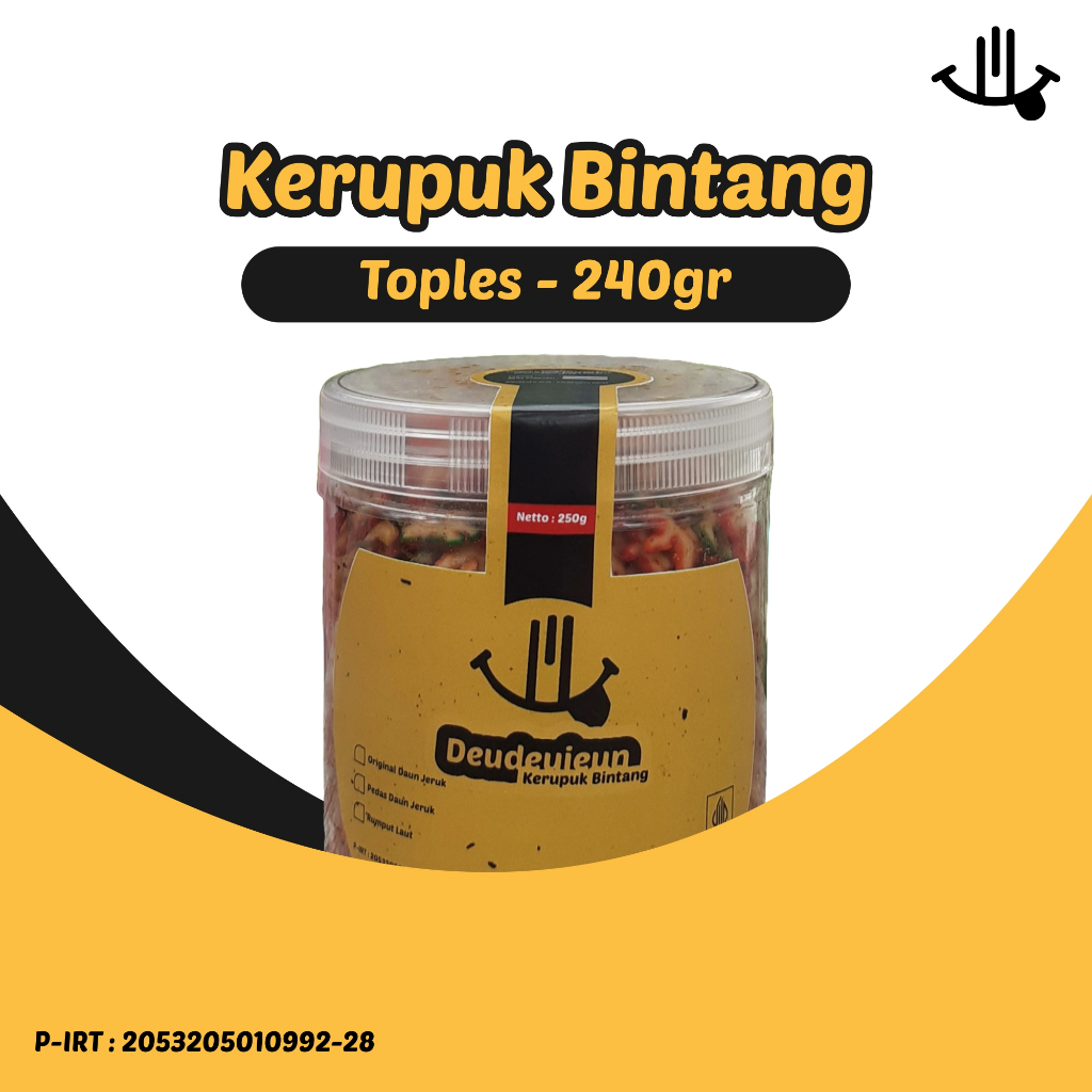 

Kerupuk Bintang - Deudeuieun - Edisi Toples