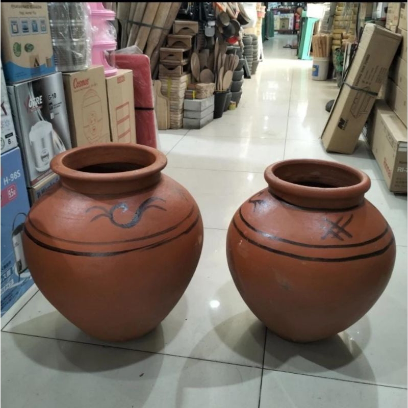 GENTONG TANAH LIAT UNTUK BERAS/GENTONG AIR 20 LITER