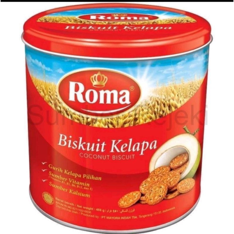 

ROMA KELAPA KALENG 345 GRAM