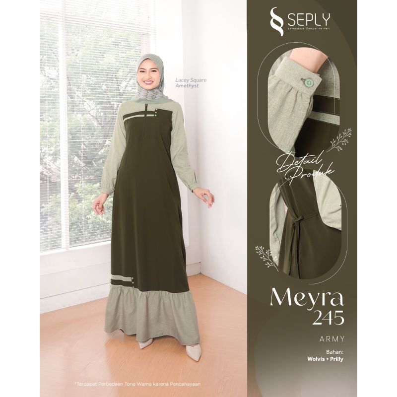 BAJU MURAH || MEYRA 245 || MEYRA 191 || SEPLY FASHION || GAMIS TERBARU || BUSUI || BUSANA MUSLIMAH |