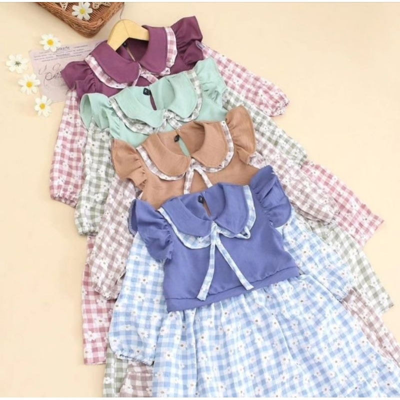 2-6 Tahun Gamis Anak Perempuan Gamis Naila