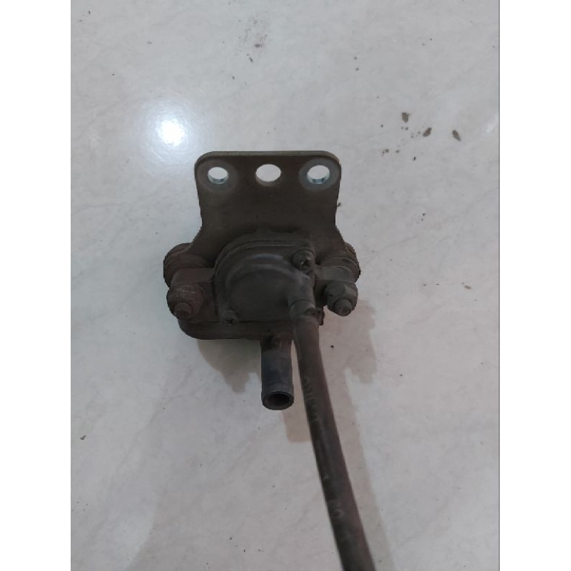 emisi gas buang beat karbu scoopy karbu original