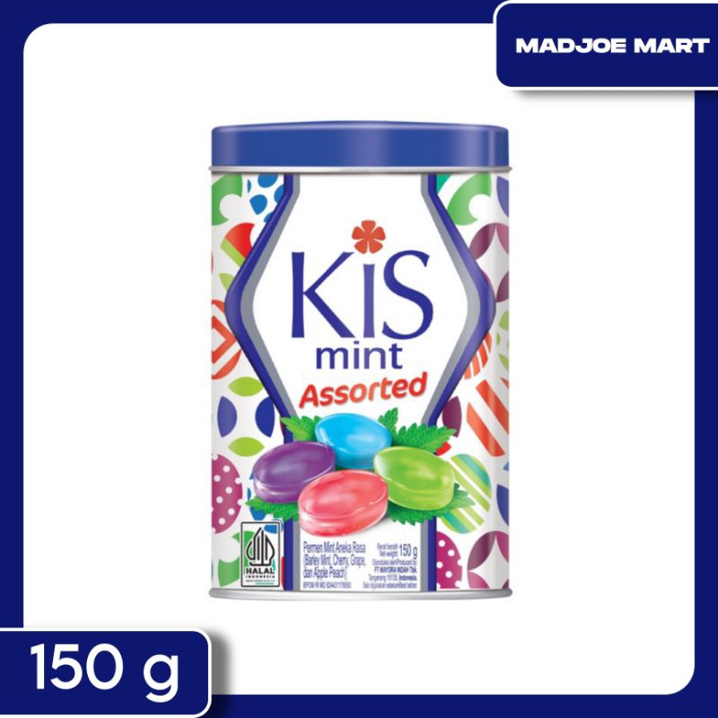 

KIS Permen Mint Aneka Rasa Assorted Kaleng 150 g