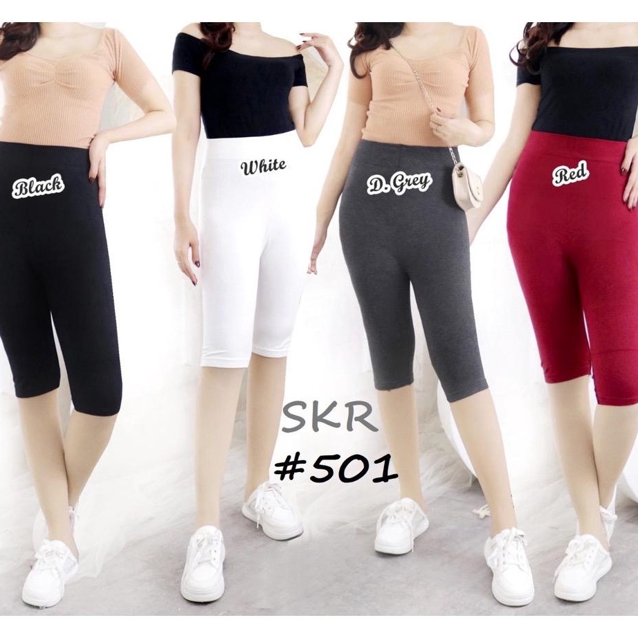 Terlaku LEGGING PENDEK SELUTUT  LEGGING IMPORT WANITA