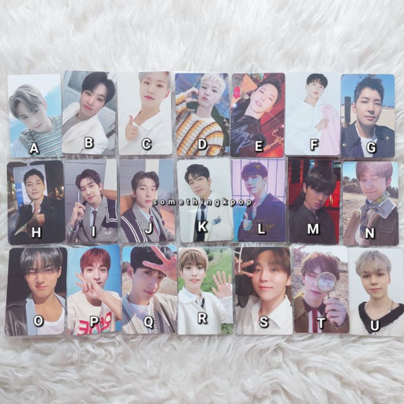 [Ready] Seventeen Photocard | Jun Hoshi Wonwoo The8 Mingyu Dokyeom Seungkwan Vernon | An Ode Hope - 