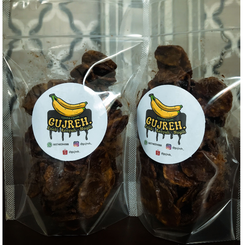 

Keripik Pisang Coklat Lumer 150 Gram - Enak - Renyah - Nagih