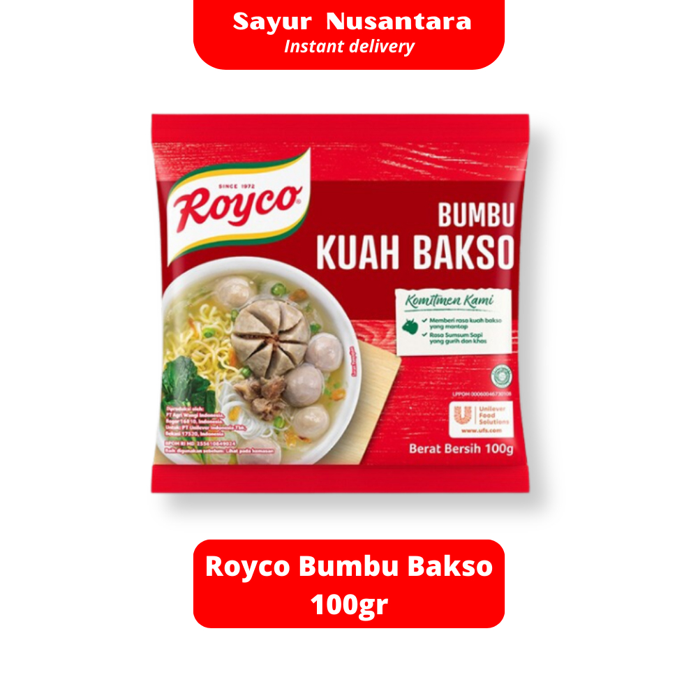 

Royco Bumbu Bakso 100gr - Sayur Nusantara